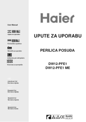 Haier DW12-PFE1ME User Manual