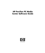 HP A1350n HP Pavilion PC Media Center Software Guide