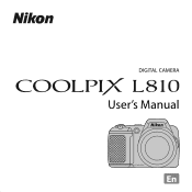 Nikon COOLPIX L810 User Manual