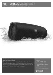 JBL Charge Essential 2 Spec Sheet English