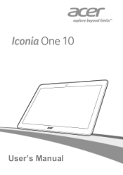Acer Iconia B3-A10 User Manual