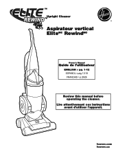 Hoover UH40070 Product Manual
