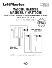 LiftMaster MA Owners Manual - Spanish