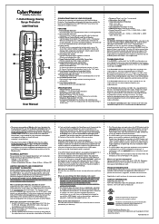 CyberPower CSHT706TCG User Manual