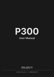Majority P300 English User Manual