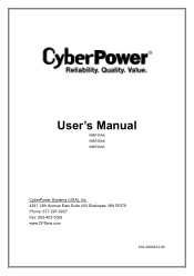 CyberPower MBP30A5 User Manual