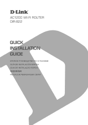 D-Link DIR-822 Quick Installation Guide