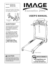 Image Fitness Executive 20002 English Manual