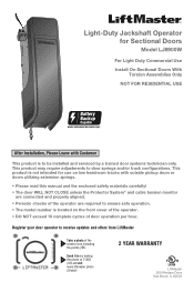 LiftMaster LJ8900W LJ8900W Manual English French