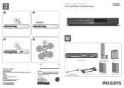 Philips BDP3020 Quick start guide