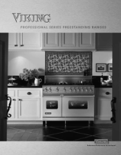 Viking VESC5304BSS Freestanding Ranges