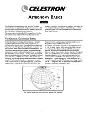 Celestron SkyProdigy 70 Computerized Telescope Astronomy Basics