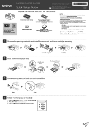 Brother International HL-L2350DW Quick Setup Guide