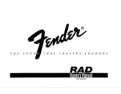 Fender Rad Owner Manual