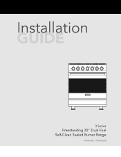 Viking RVDR3302 Installation Instructions