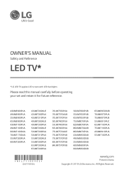 LG 55UM6910PUC Owners Manual