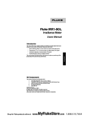 Fluke IRR1-SOL Product Manual
