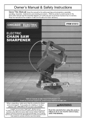 Harbor Freight Tools 61613 User Manual