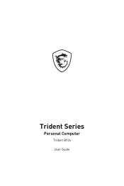 MSI MPG Trident AS 12th User Manual