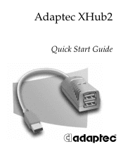 Adaptec XHub2 Quick Start Guide