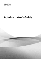 Epson SureLab D1070 SE Administrator Guide