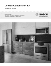Bosch HDI8056U Installation Instructions 1