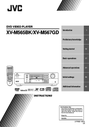 JVC XV-M567GD Instruction Manual