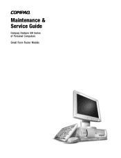 Compaq 314040-002 Deskpro EN SFF Maintenance&Service Guide