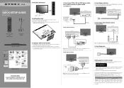 Dynex DX-32L152A11 Quick Setup Guide (English)