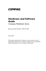 HP Presario V2400 Hardware-Software Guide