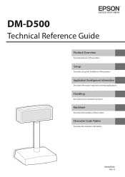 Epson DM-D500 Technical Reference Guide