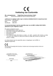LevelOne USB-0401 EU Declaration of Conformity