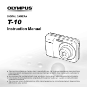 Olympus 227885 T-10 Instruction Manual (English)