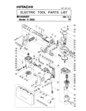 Hitachi H55SCK Parts List