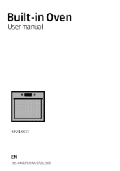 Beko BIF243BOD User Manual