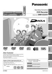 Panasonic DMRES35 DMRES35 User Guide