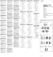 Sony XS-D170SI Operating Instructions
