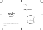 Eufy Motion Sensor Motion_Sensor_manual_eu