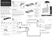 Insignia NS-50DF711SE21 Quick Setup Guide