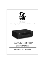 Pyle PT595AUBT User Manual