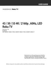 Insignia NS-55DR710NA17 User Manual English