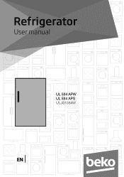 Beko ULJS1584 Owners Manual