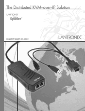 Lantronix Spider KVM Product Brief / Brochure