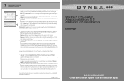 Dynex DX-NUSB Quick Setup Guide (English)