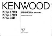 Kenwood KRC-35R User Manual