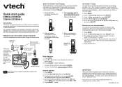 Vtech CS6649-2 CS6649_2 Quick Start Guide