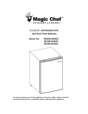 Magic Chef HMBR350WE / MCBR350WEF User Manual 2