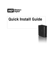 Western Digital WDG1C7500N Quick Install Guide (pdf)
