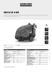 Karcher HDS 8/18-4 MX Product information
