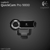 Logitech QuickCam Pro 9000 Manual